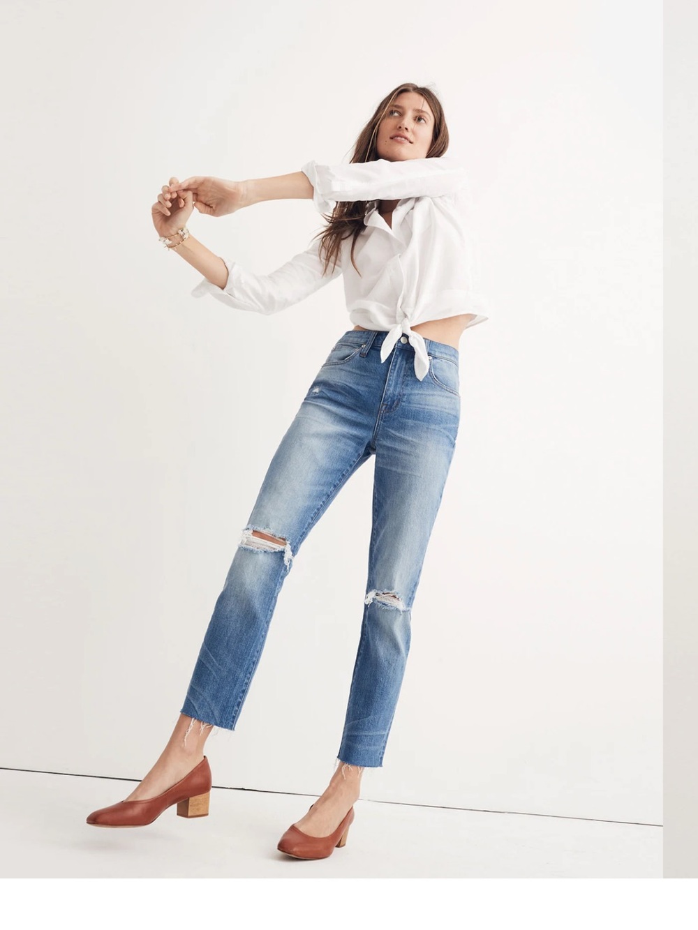 Madewell The High-rise Slim Boy Jean